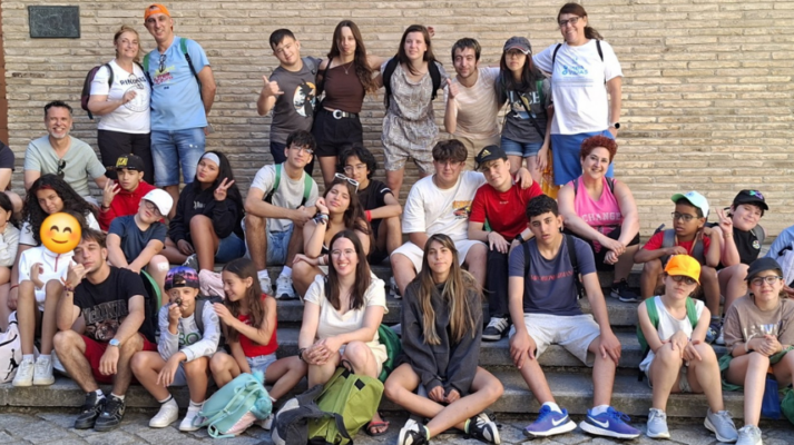 26 menores del Campamento CRECE alojados en la Residencia Pignatelli