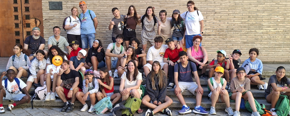 26 menores del Campamento CRECE alojados en la Residencia Pignatelli